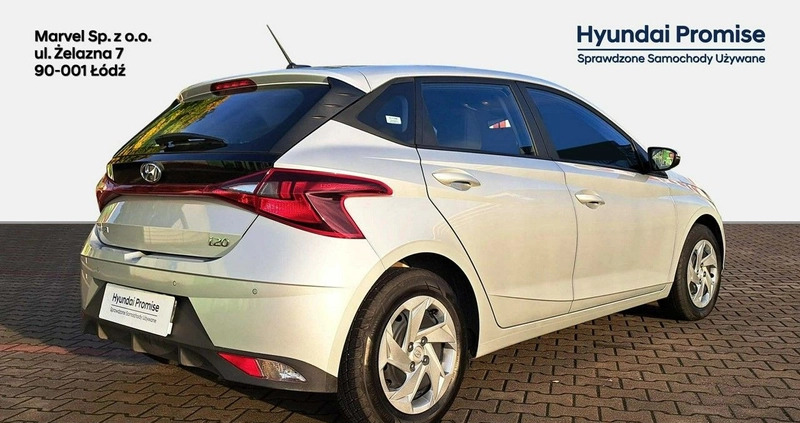 Hyundai i20 cena 62900 przebieg: 26783, rok produkcji 2022 z Bielsko-Biała małe 436